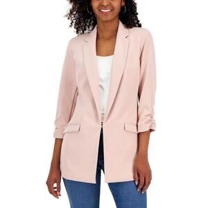I.N.C. INTERNATIONAL CONCEPTS 34-SLEEVE BLAZER, PALE MAUVE M